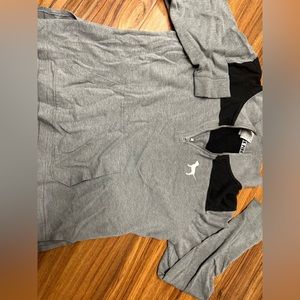 grey sweatshirt from pink